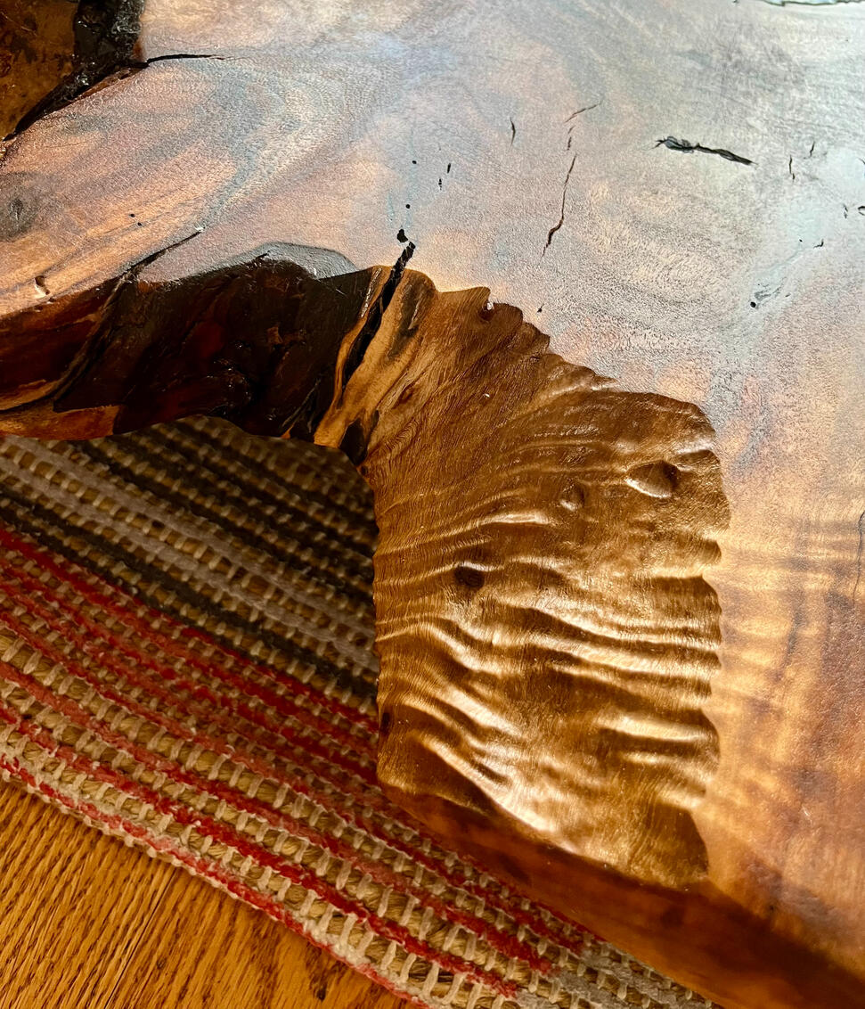 Black Walnut Table Detail Black Walnut Table Detail