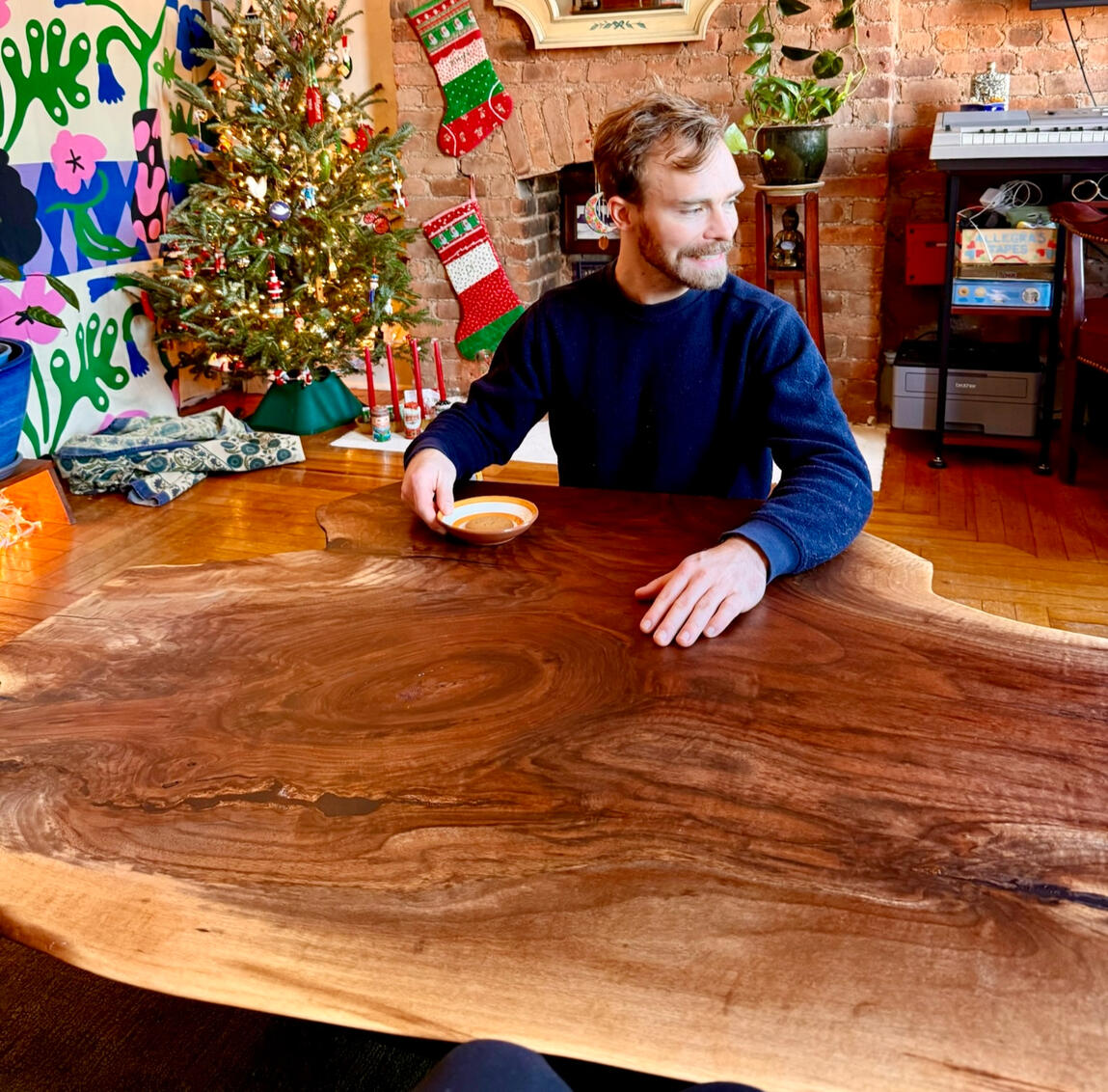 Black walnut table